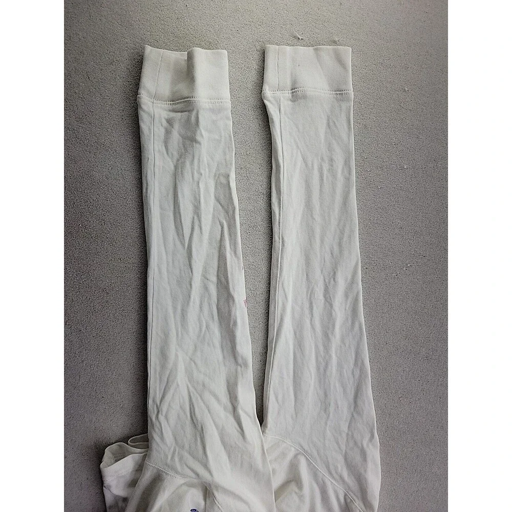 Vineyard Vines YOUTH Kids Girl Size M (10-12) White Long Sleeve Cotton Whale Tee - Picture 8 of 9